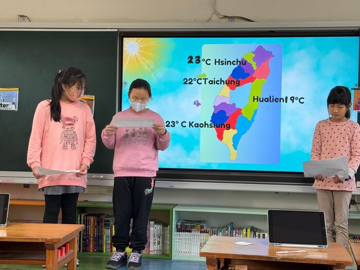 Dec. 12, 2024 田寮國小Sharmane中外師協同教學訪視圖片