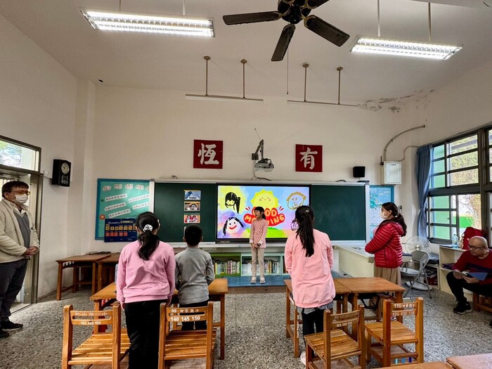Dec. 12, 2024 田寮國小Sharmane中外師協同教學訪視圖片