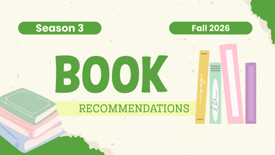 Book Recommendations Season 3 Fall 2026圖片