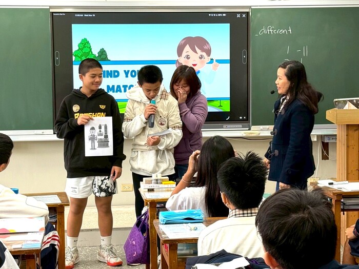 Nov 19, 2025 寶山國中Rowella中外師協同教學訪視圖片