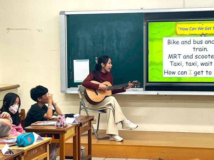 Mar 26, 2026 上舘國小Maria中外師協同教學訪視圖片