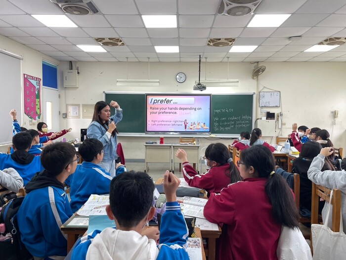 Dec. 26, 2024 二重國中Crystal中外師協同教學訪視圖片