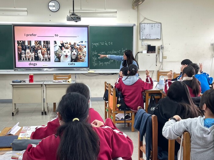 Dec. 26, 2024 二重國中Crystal中外師協同教學訪視圖片