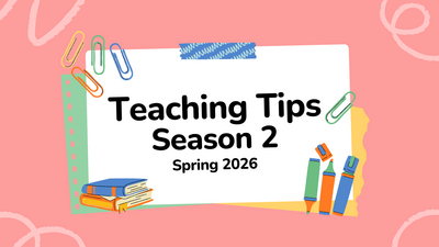 Teaching Tips Season 2 Spring 2026圖片