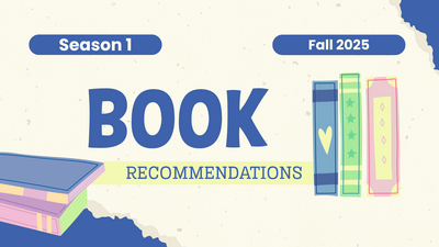 Book Recommendations Season 1 Fall 2025圖片