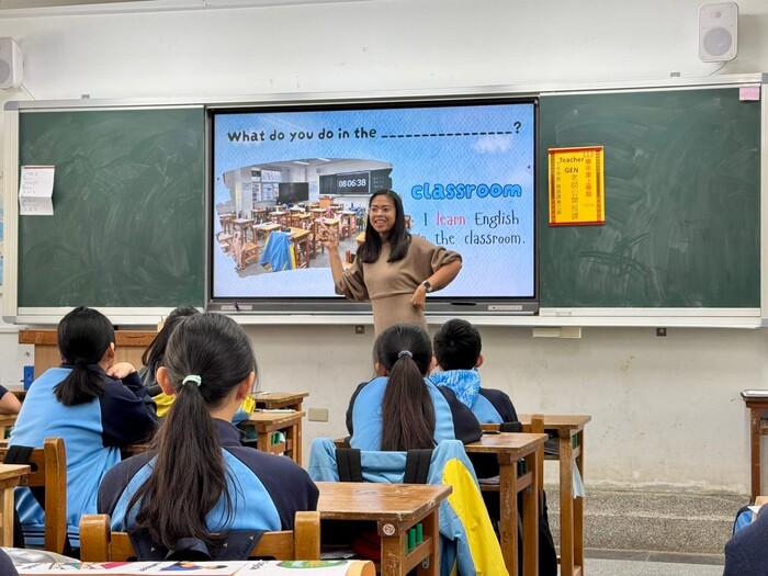 Dec 10, 2024 尖石國中Geraldine中外師協同教學訪視圖片