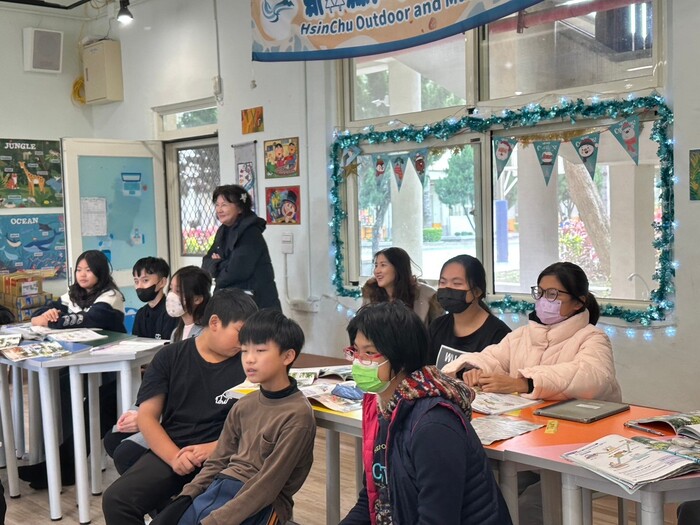 Dec. 24, 2024 豐田國小Angelica中外師協同教學訪視圖片