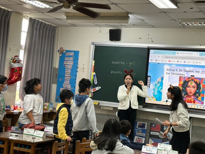 Dec 27, 2024 山崎國小Jhuliemarie中外師協同教學訪視圖片