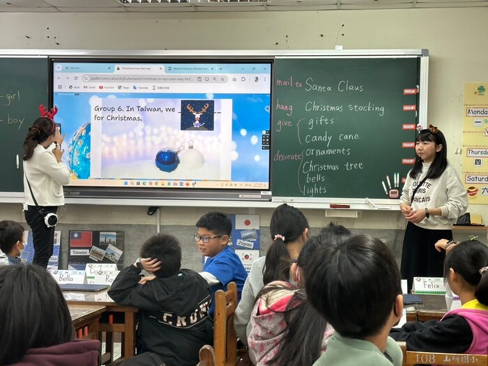 Dec 27, 2024 山崎國小Jhuliemarie中外師協同教學訪視圖片