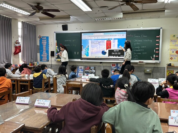 Dec 27, 2024 山崎國小Jhuliemarie中外師協同教學訪視圖片