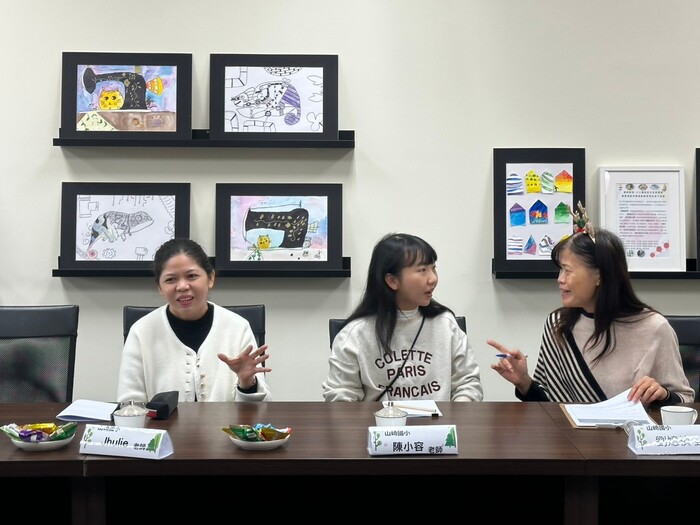 Dec 27, 2024 山崎國小Jhuliemarie中外師協同教學訪視圖片