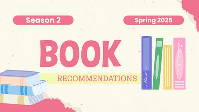 Book Recommendations Season 2 Spring 2025圖片