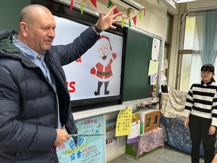 Dec. 26, 2024 嘉興國小義興分校Gary中外師協同教學訪視圖片