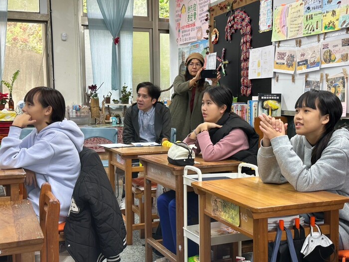 Dec. 26, 2024 嘉興國小義興分校Gary中外師協同教學訪視圖片