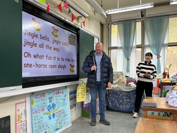 Dec. 26, 2024 嘉興國小義興分校Gary中外師協同教學訪視圖片