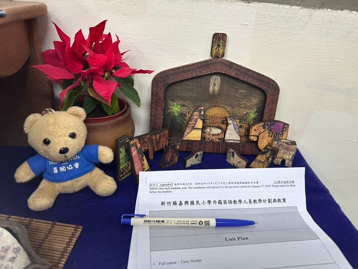 Dec. 26, 2024 嘉興國小義興分校Gary中外師協同教學訪視圖片