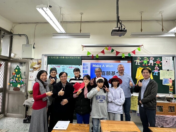 Dec. 26, 2024 嘉興國小義興分校Gary中外師協同教學訪視圖片