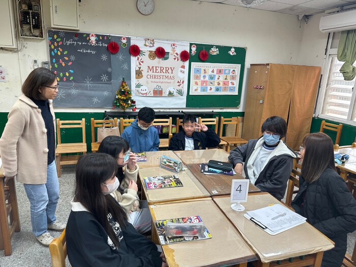 Dec. 25, 2024 湖口國中Apple中外師協同教學訪視圖片