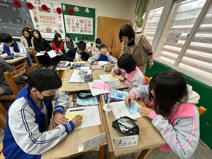 Dec. 25, 2024 湖口國中Apple中外師協同教學訪視圖片