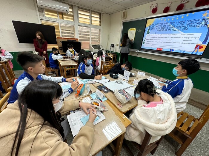 Dec. 25, 2024 湖口國中Apple中外師協同教學訪視圖片