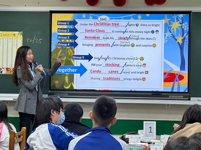 Dec. 25, 2024 湖口國中Apple中外師協同教學訪視圖片