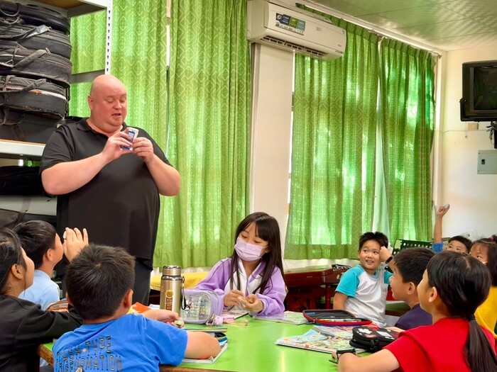 Nov 6, 2024 竹仁國小Jon中外師協同教學訪視圖片