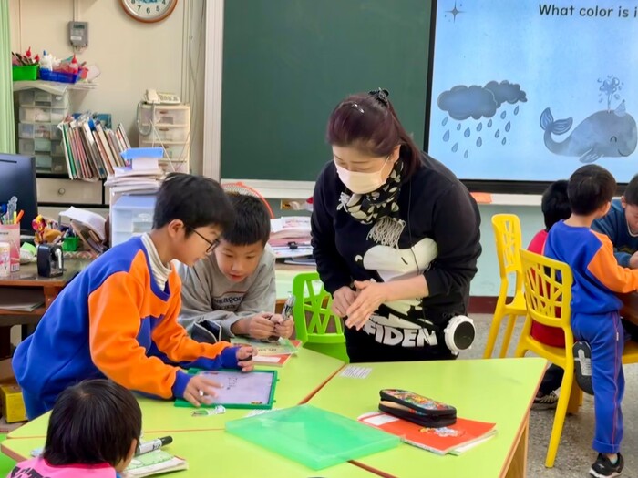 Dec. 17, 2024 橫山國小Jay中外師協同教學訪視圖片