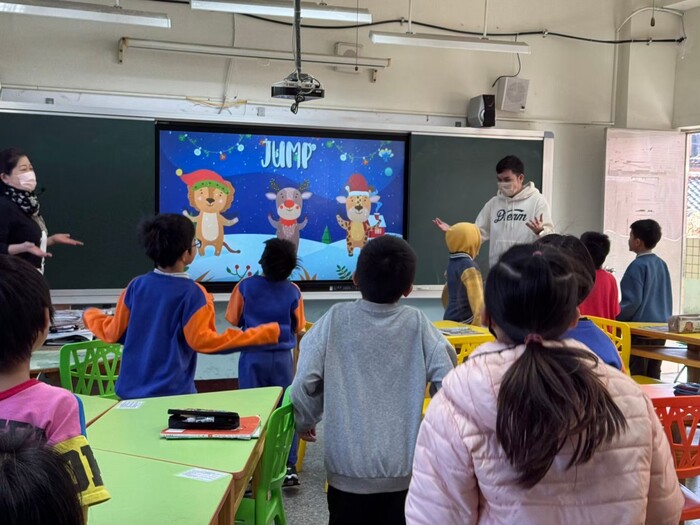 Dec. 17, 2024 橫山國小Jay中外師協同教學訪視圖片