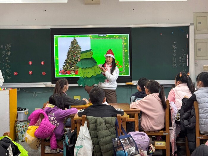 Dec 24, 2024 北埔國小Jhuvylene中外師協同教學訪視圖片