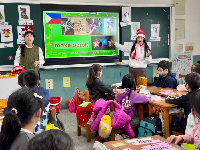 Dec 24, 2024 北埔國小Jhuvylene中外師協同教學訪視圖片
