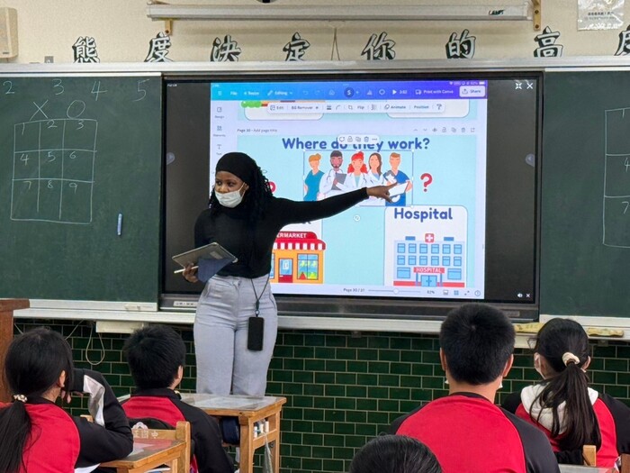 Dec. 12, 2024 中正國中Mathonsi中外師協同教學訪視圖片