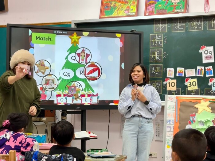 Dec. 18, 2024 五峰國小Mary中外師協同教學訪視圖片