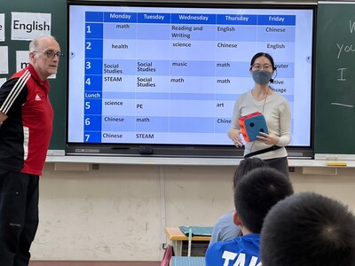 Dec 06, 2024 福龍國小James中外師協同教學訪視圖片