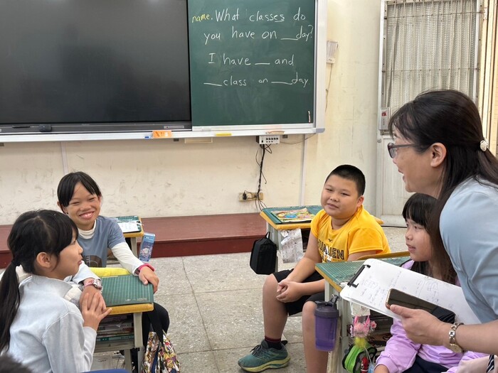Dec 06, 2024 福龍國小James中外師協同教學訪視圖片