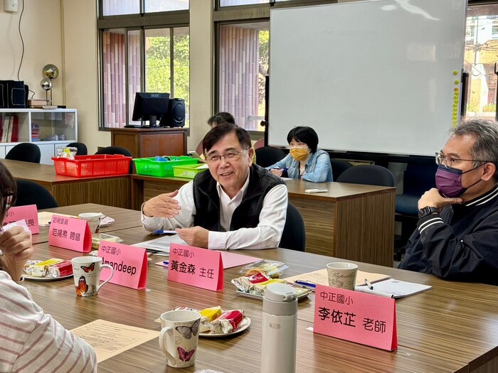 Dec 04, 2024 中正國小Amandeep中外師協同教學訪視圖片