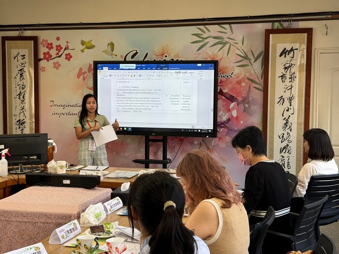 Nov 6, 2024 竹仁國小Joan中外師協同教學訪視圖片