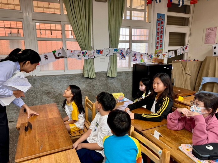Nov 6, 2024 竹仁國小Joan中外師協同教學訪視圖片