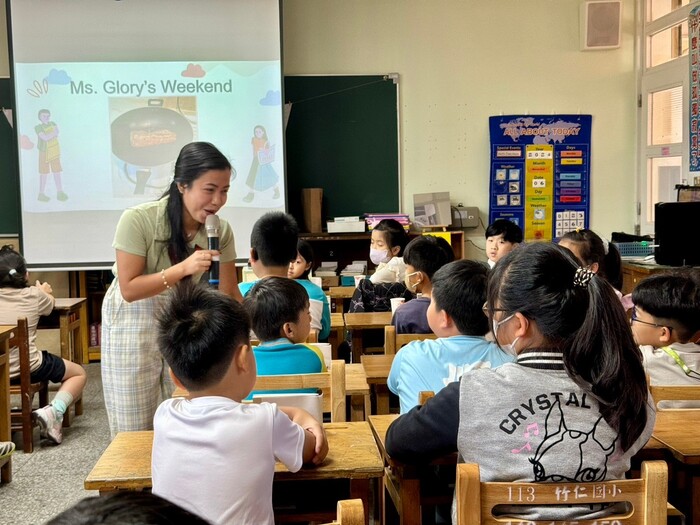 Nov 6, 2024 竹仁國小Joan中外師協同教學訪視圖片