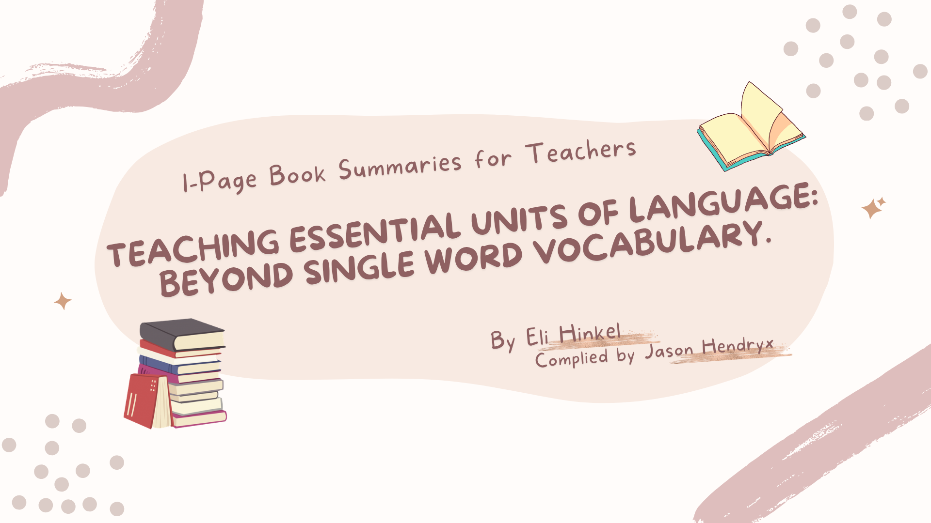 Teaching essential units of language: Beyond single word vocabulary.另開新視窗