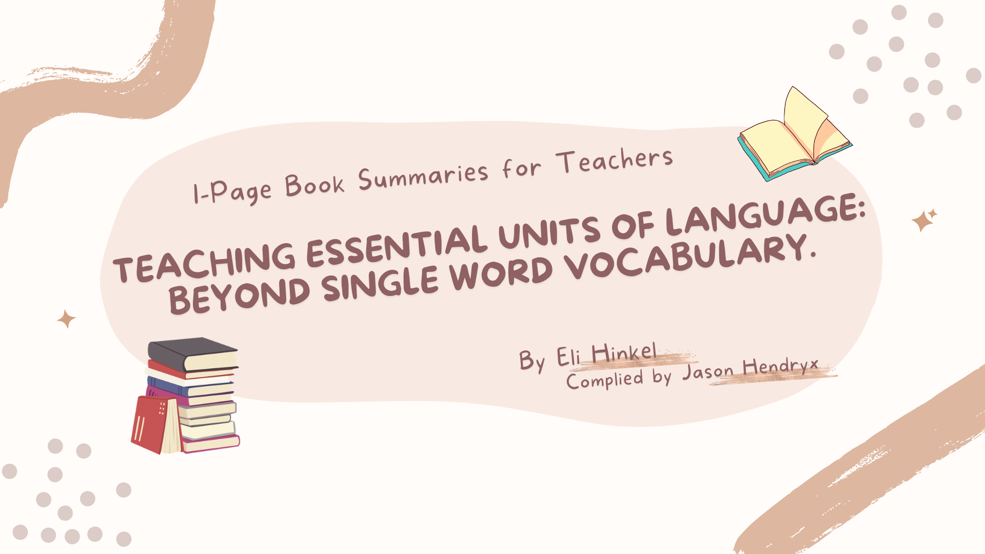 Teaching essential units of language: Beyond single word vocabulary.(另開新視窗)