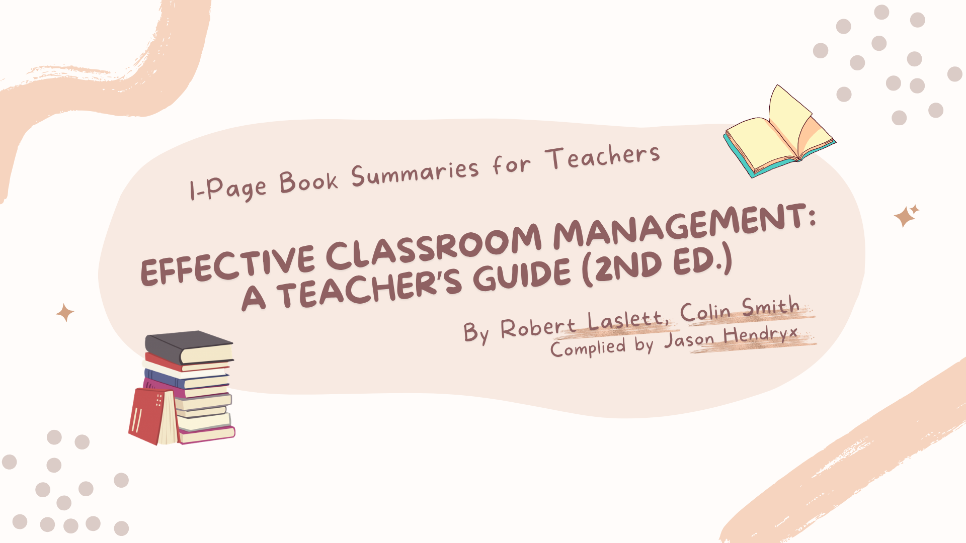 Effective classroom management另開新視窗
